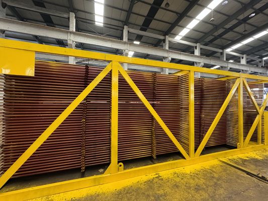 এয়ার কুলার কাস্টমাইজড ফিন নম্বর সঙ্গে Extruded ফিন টিউব