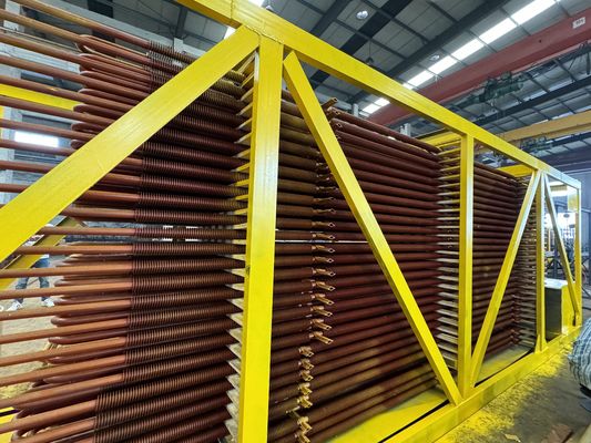 কাস্টমাইজড ফিন নম্বর সর্বোত্তম তাপ স্থানান্তর কর্মক্ষমতা জন্য এক্সট্রুজড ফিন টিউব