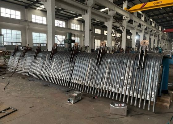 জল শীতলকরণ বয়লার ঝিল্লি প্রাচীর টিউব আকার 38 - 76Mm খাদ ইস্পাত