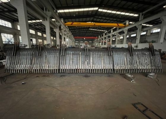 জল শীতলকরণ বয়লার ঝিল্লি প্রাচীর টিউব আকার 38 - 76Mm খাদ ইস্পাত