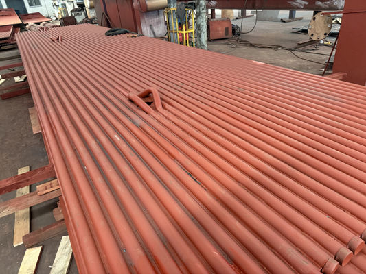 টিউবের মাত্রা 38.1*3.2 বয়লার মেমব্রেন ওয়াল নির্মাণ উচ্চ কার্যকারিতা